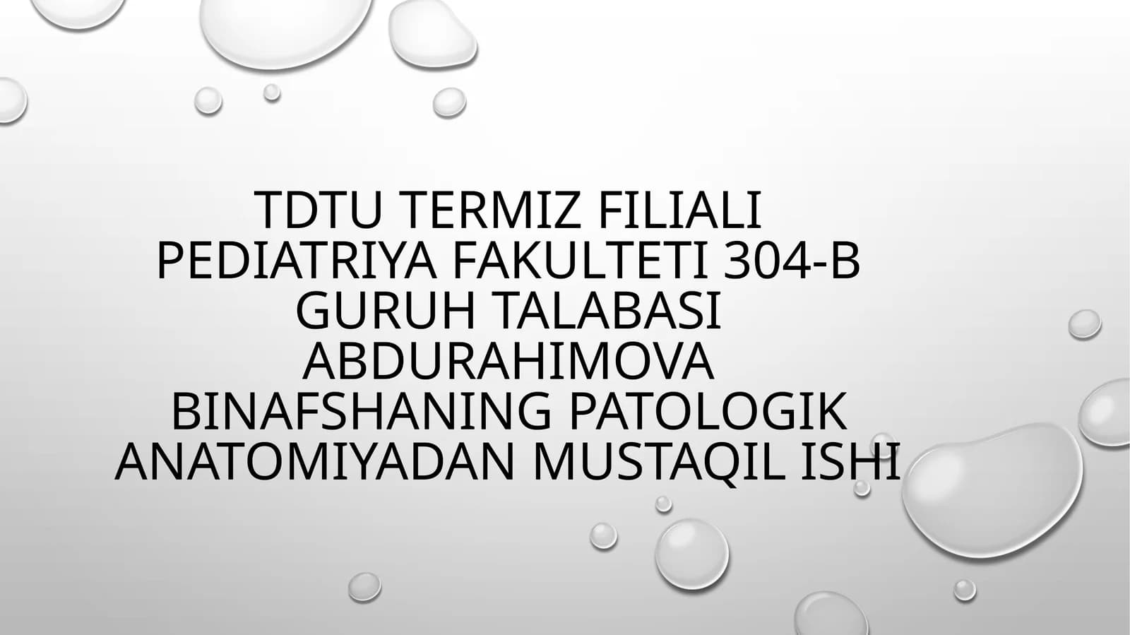 O’lim haqida tushunchalar