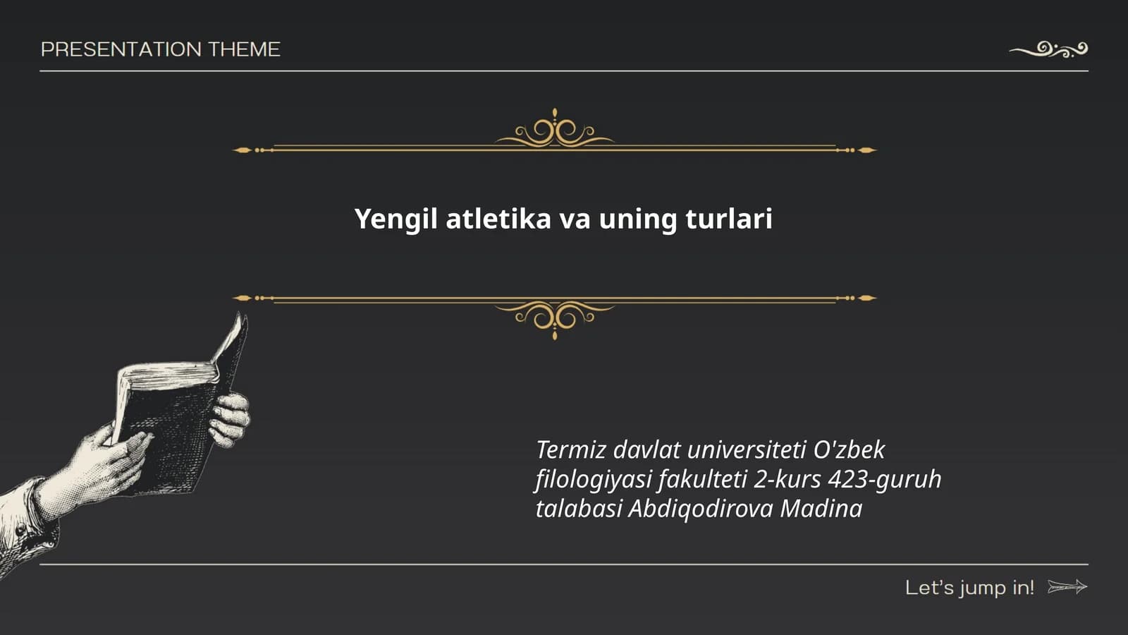 Yengil atletika va uning turlari