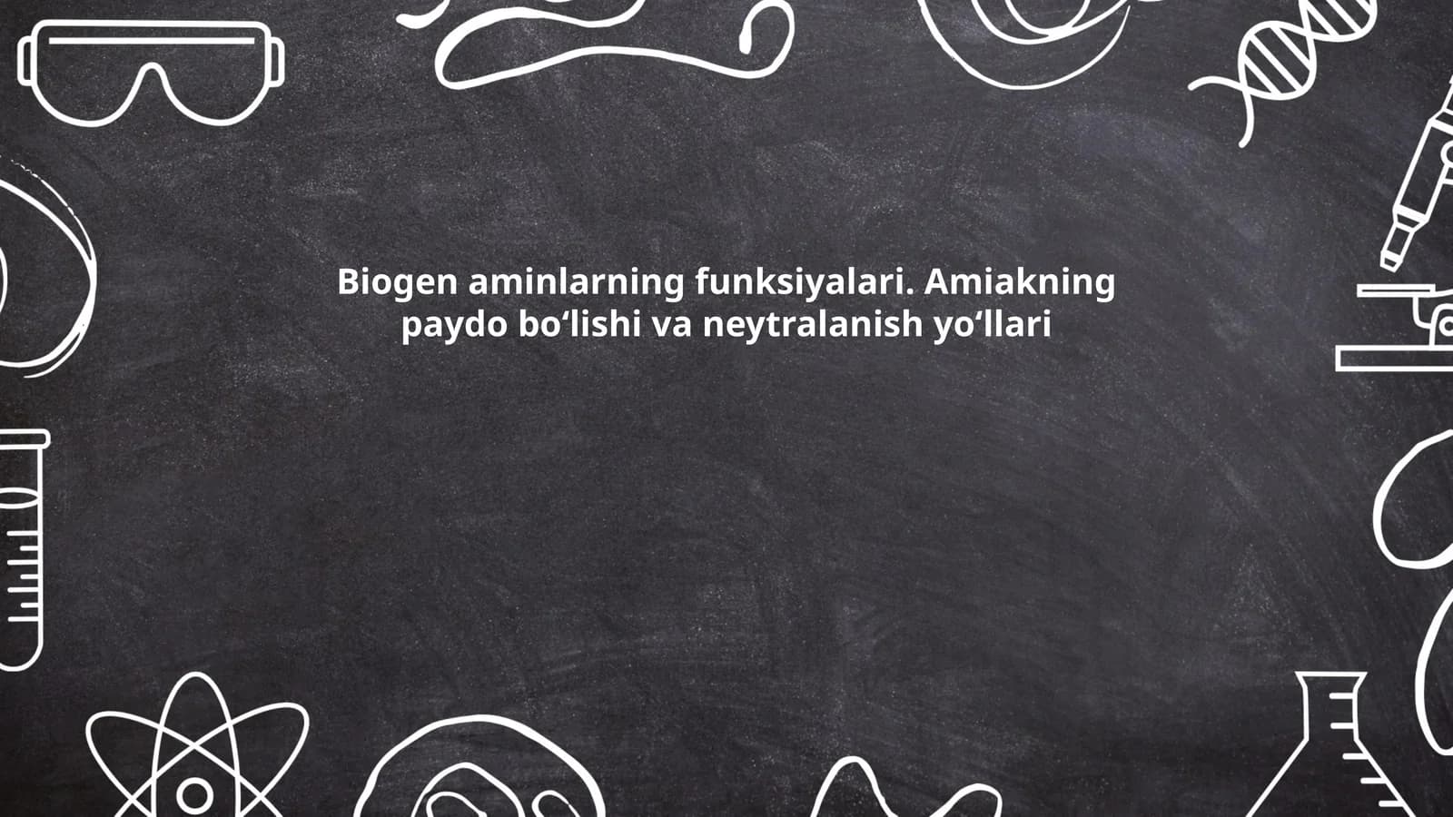 Biogen aminlarning funksiyalari