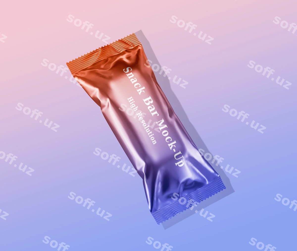 Snack paketi mockup | Snack package mockup
