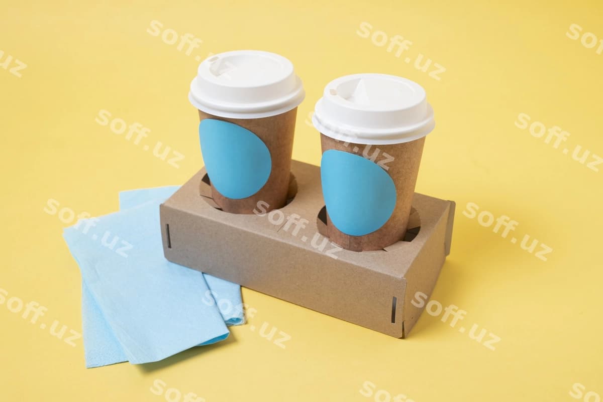 Shtill life ovqat yetkazib berish namunasi | Still life food delivery mockup