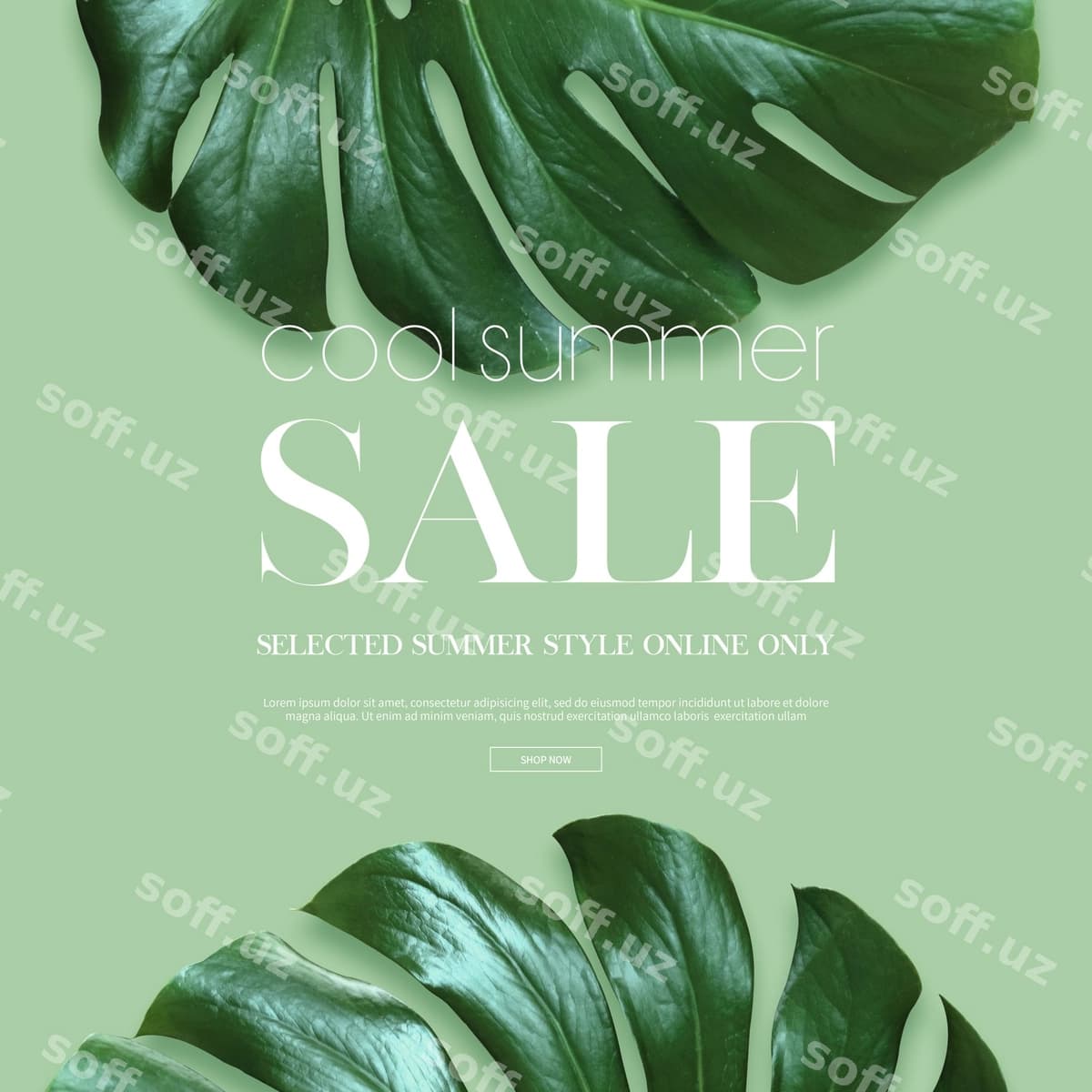 Yozgi sotuvlar uchun ramka foni | Summer sale frame background