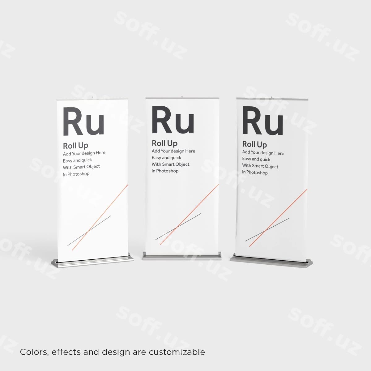 Uchta roll up prezentatsiyasi | Three roll ups presentation