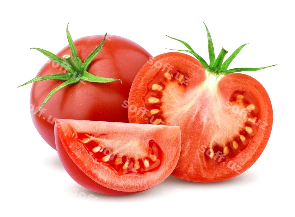 Pomidor oq ajraltirilgan | Tomato isolated white