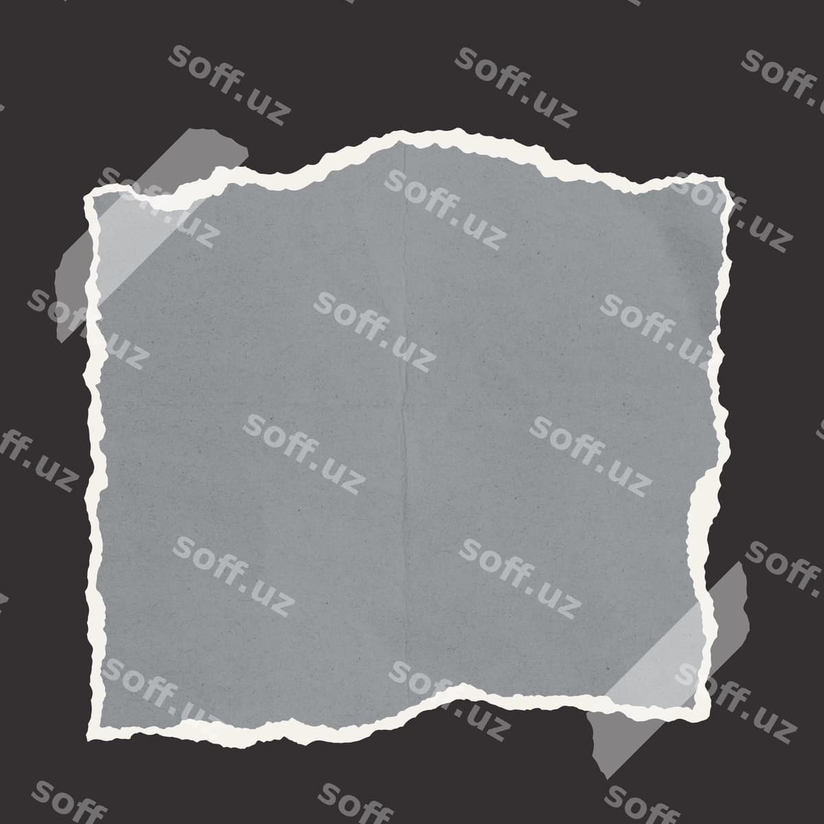 Yirtilgan varaq lyentali qorong'i fon | Torn paper with tape dark background