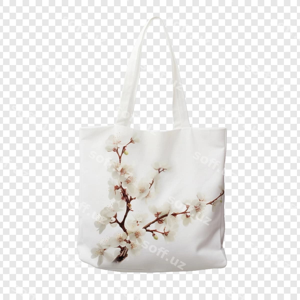 Tote ajraltirilgan shaffof fon | Tote isolated transparent background