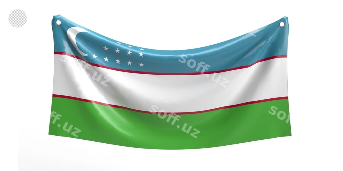 O'zbekiston bayroqi | Uzbekistan flag