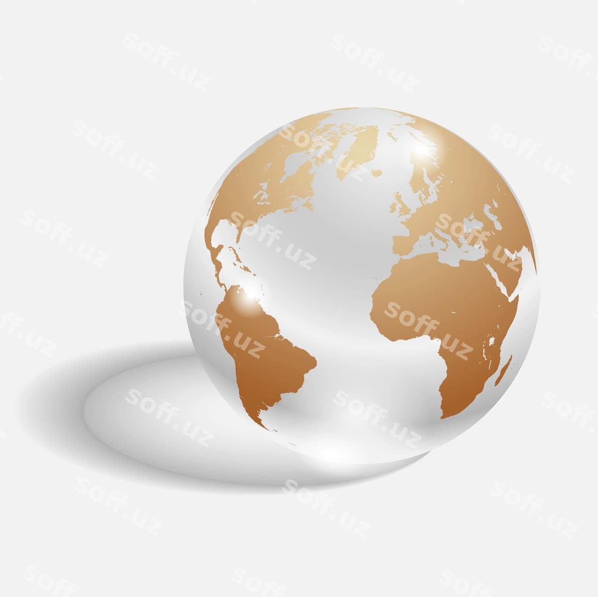 Vektor shisha shari | Vector glass globe