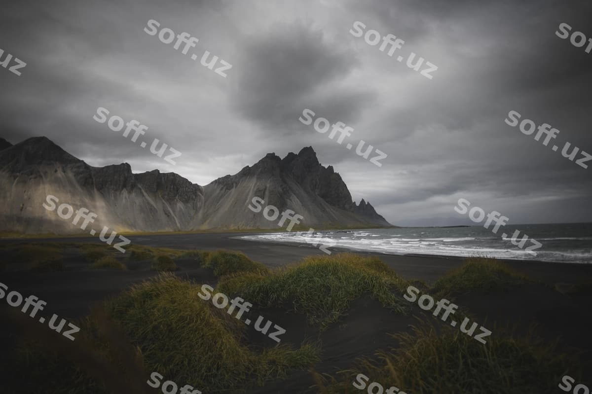Manzara Icelandning janubiy sohoni | View iceland s south shore