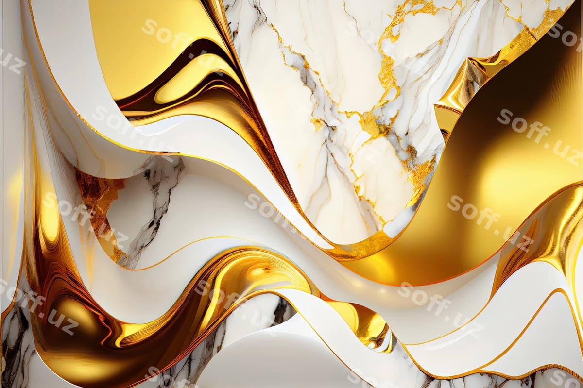 Oq oltin marmur tekstura | White golden marble texture