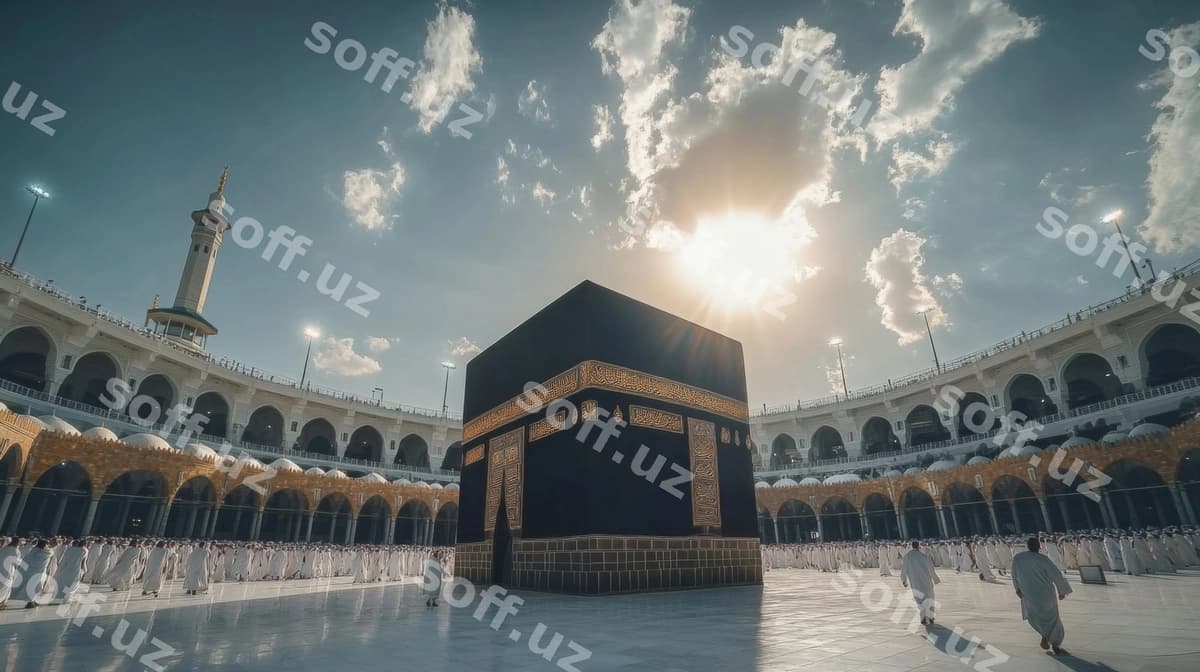 Keng burchakli surat Kaabada | Wide angle shot kaaba