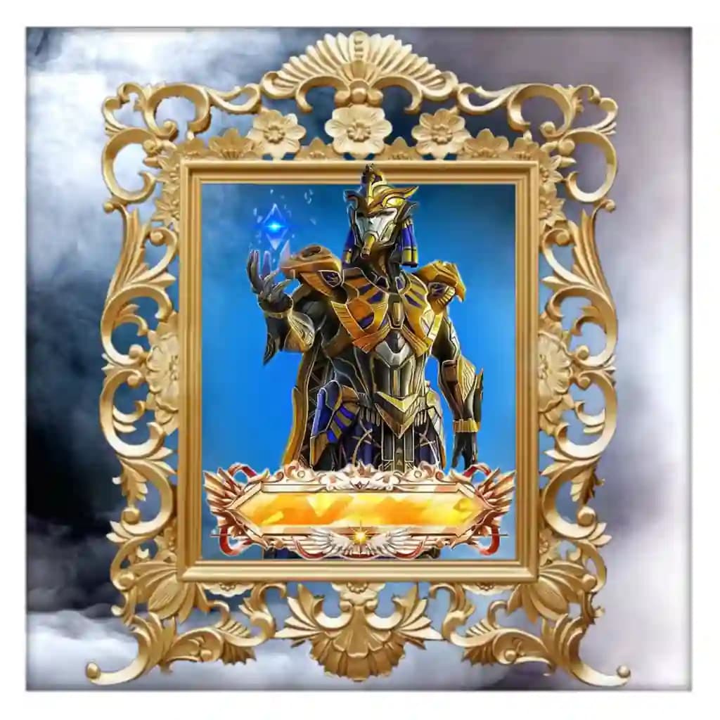 Gold Frame Gaming Avatar