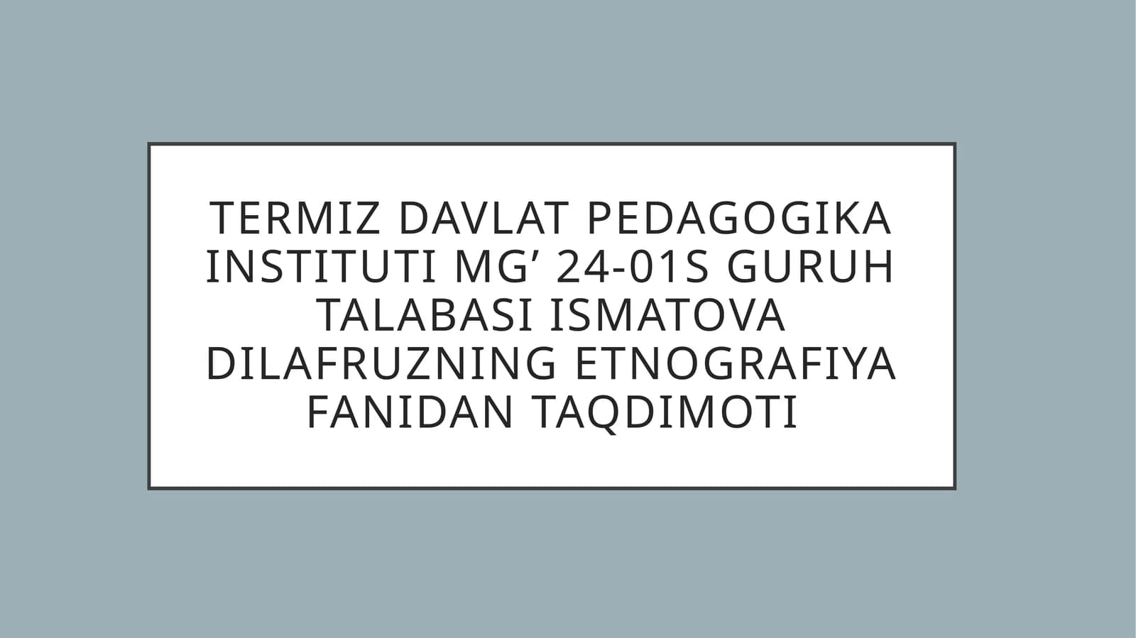 madaniy taraqqiyotda xalq Teatri va Milliy raqslarning o’rni