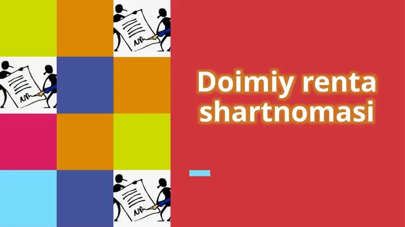 Doimiy renta  shartnomasi