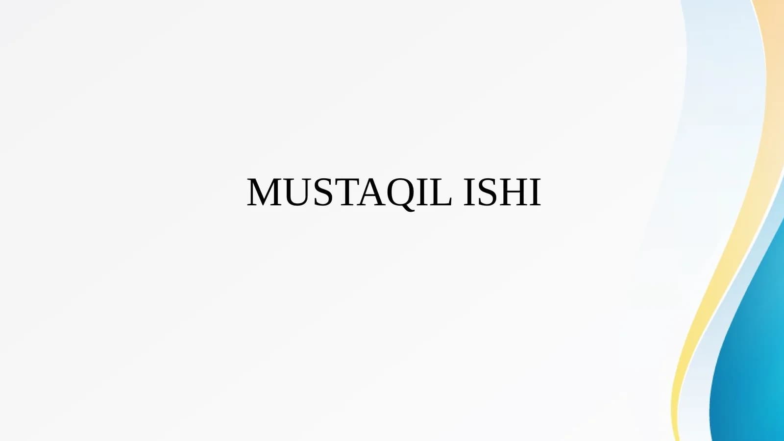 MUSTAQIL ISHI Bugungi global iqtisodiyotda muvaffaqiyatga erishish uchun kompaniyalar xarajatlarni samarali boshqarish