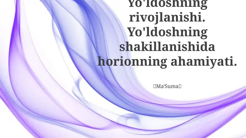 Ma'Suma haqida birinchi marta ma'lumot berilgan