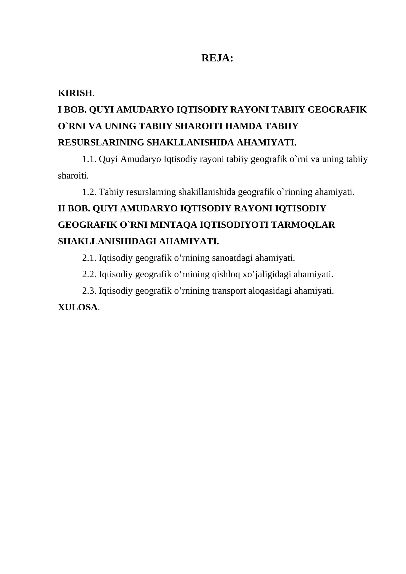 QUYI AMUDARYO IQTISODIY RAYONI TABIIY GEOGRAFIK

O`RNI