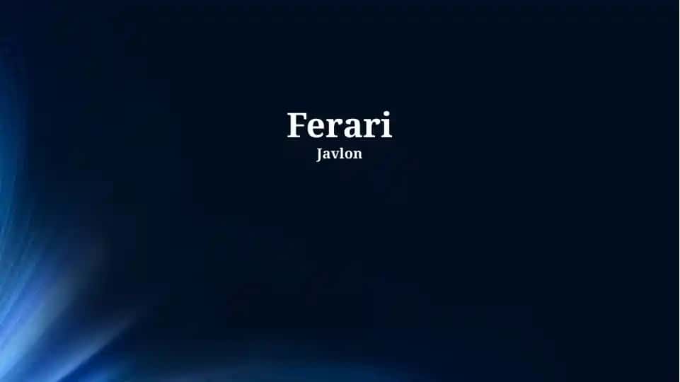 Ferrari