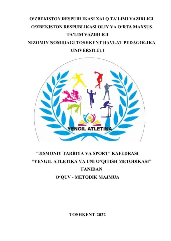Yengil atletika va uni oʻqitish metodikasi