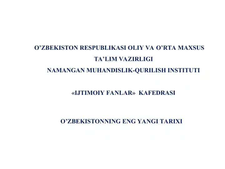 O‘zbekistonning eng yangi tarixi: Mustaqillik yillarida Qoraqalpog‘iston Respublikasi