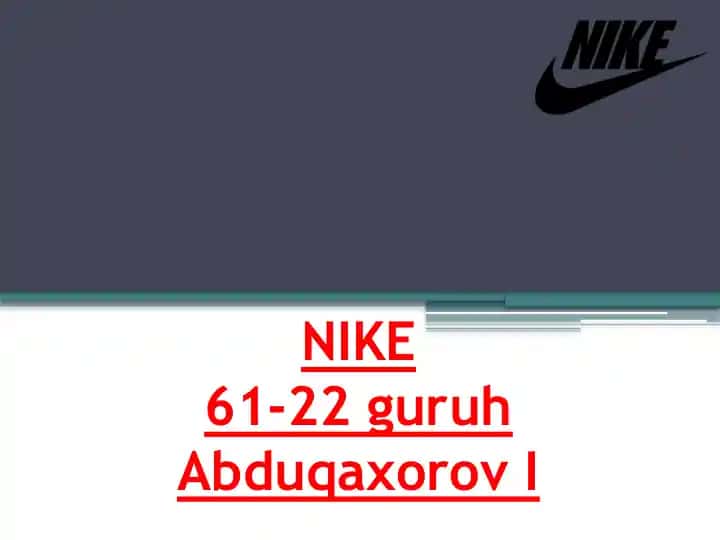 Nike