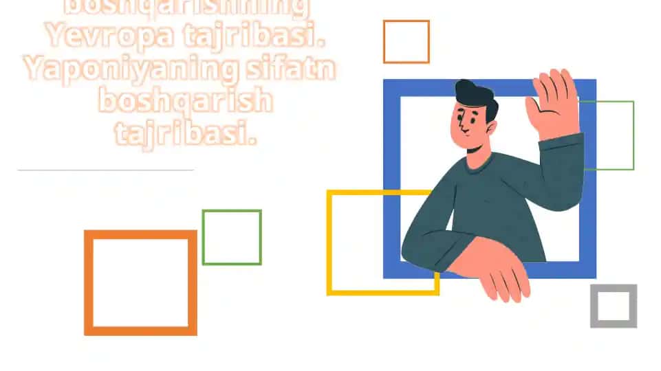 Sifatniboshqarishning Yevropa tajribasi. Yaponiya ning sifatniboshqarish tajribasi.