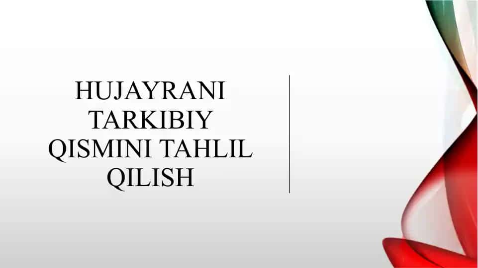 Hujayra (Cell)