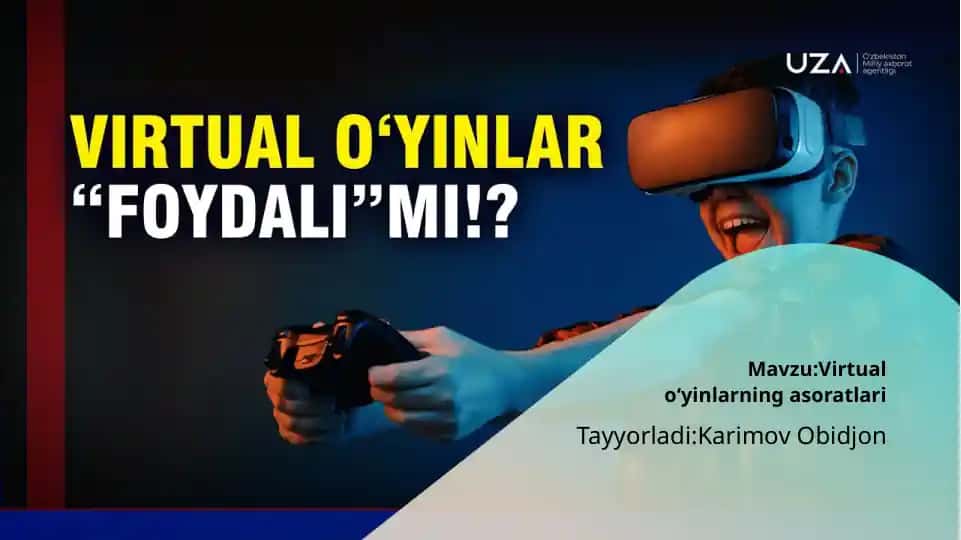 Virtual o‘yinlarining asoratlari