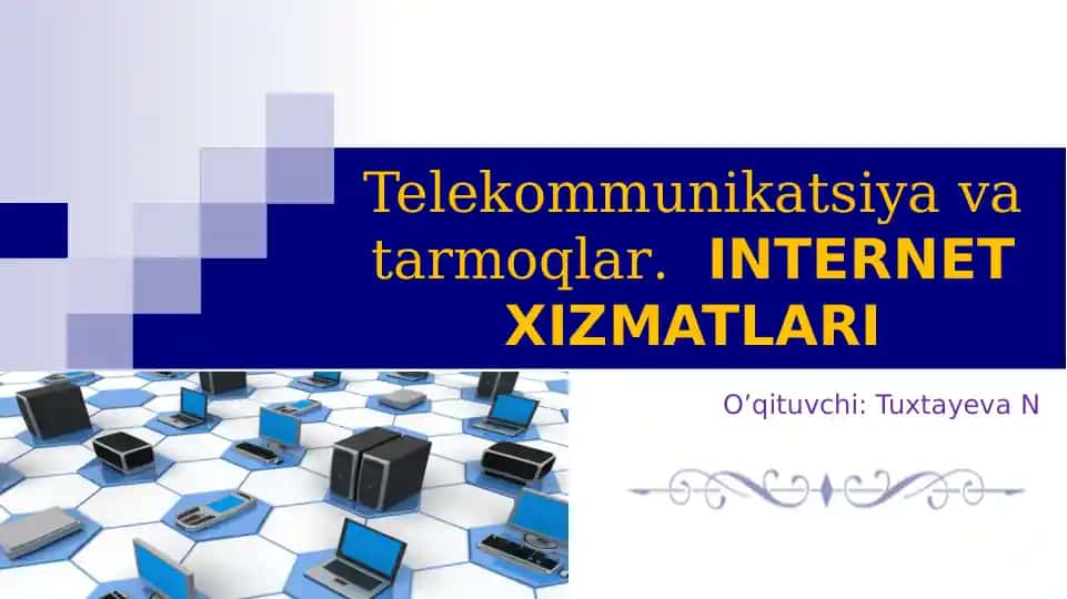 INTERNET XIZMATLARI