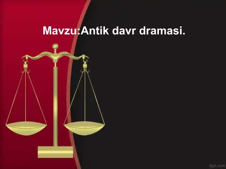 Antik davr dramasi