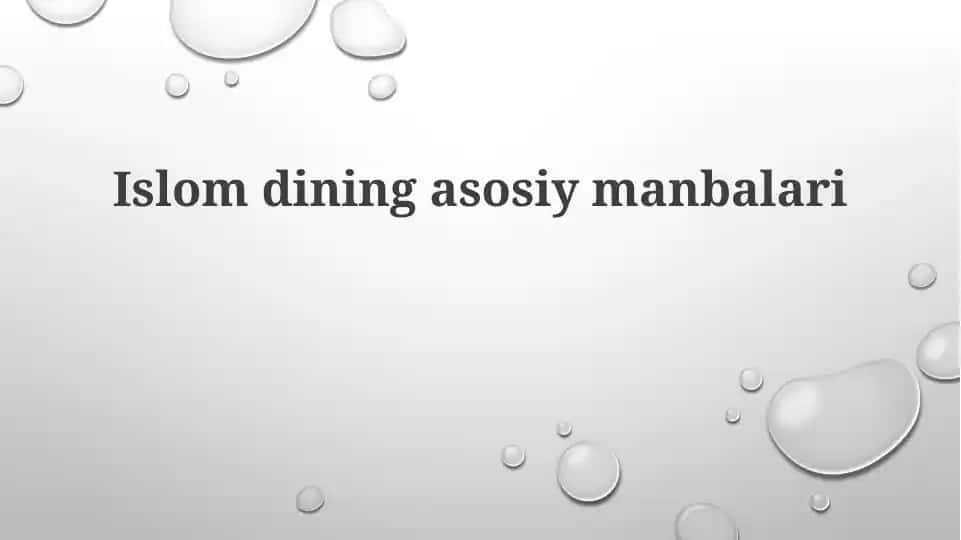 Islomdiningasosiymanbalari