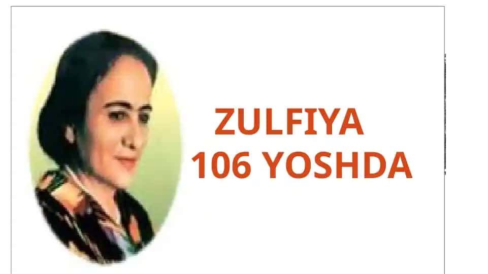 Zulfiya 106 Yoshda