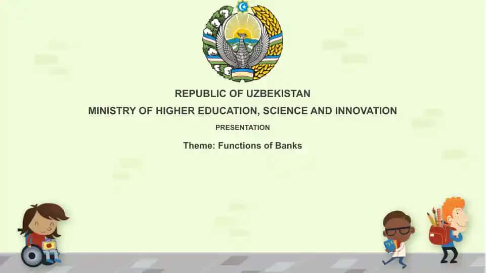 Functions of Banks