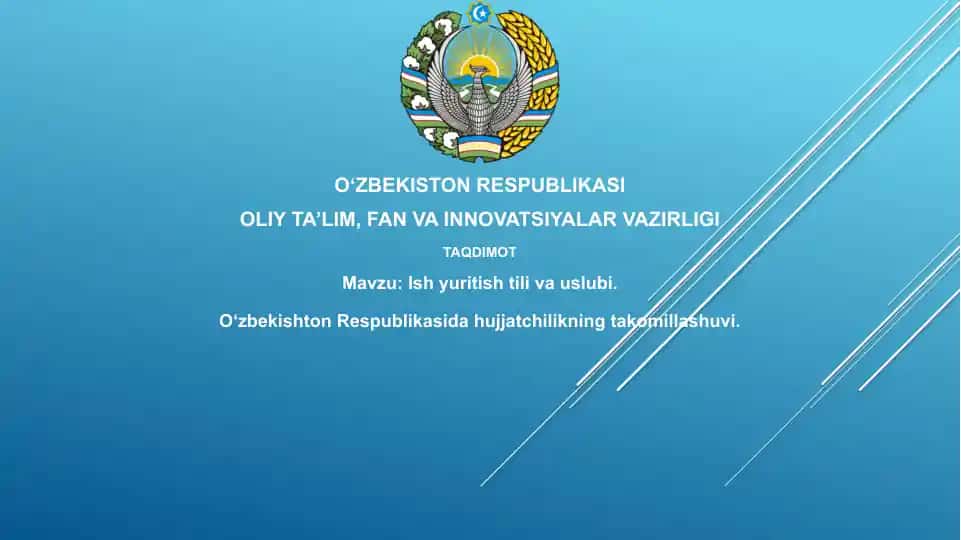 Biznes tili va uslubi