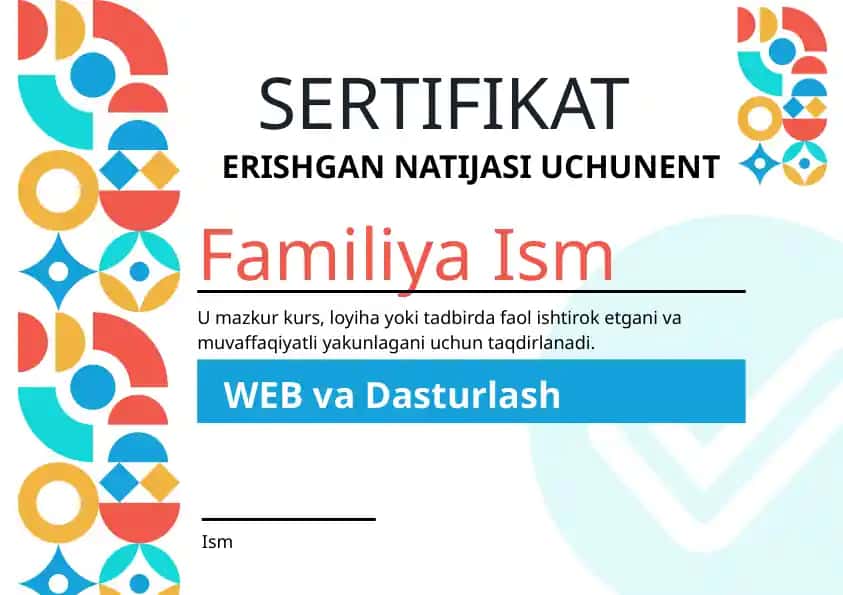 SERTIFIKAT