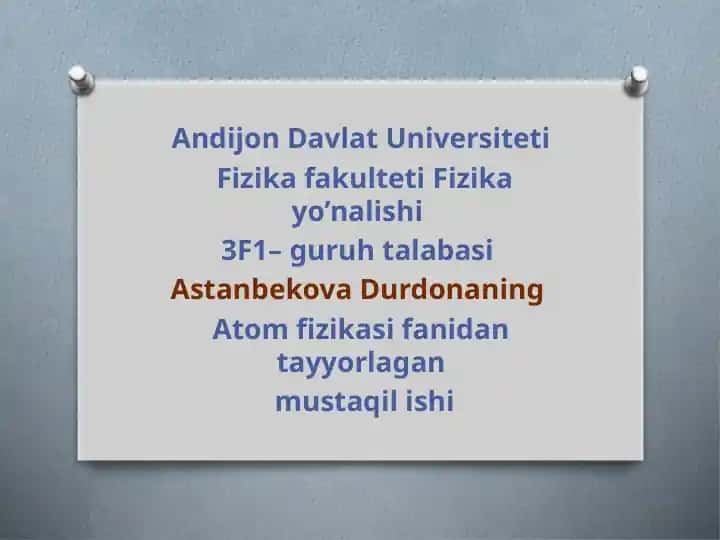 Atomlar va molekulalar kimyoviy fizikasi