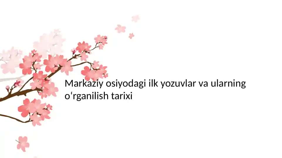 Yozuvlar tarixi