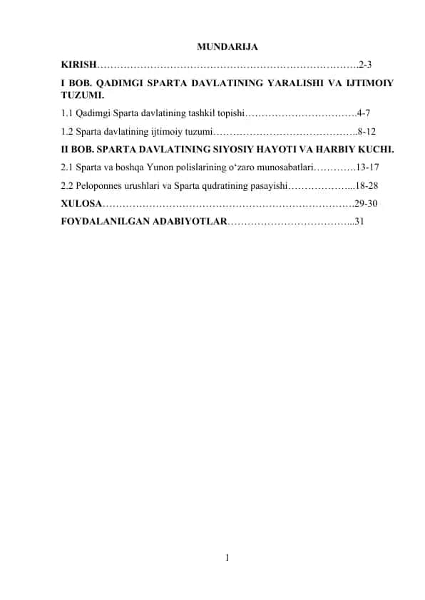 Qadimgi Sparta Davlati