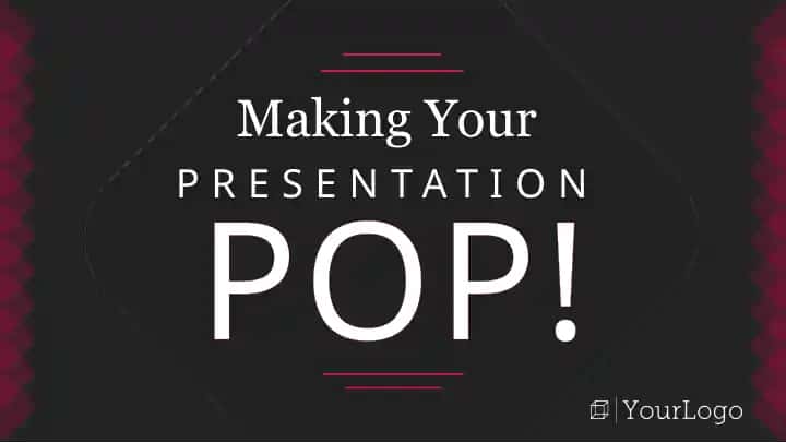 POP! PowerPoint Template