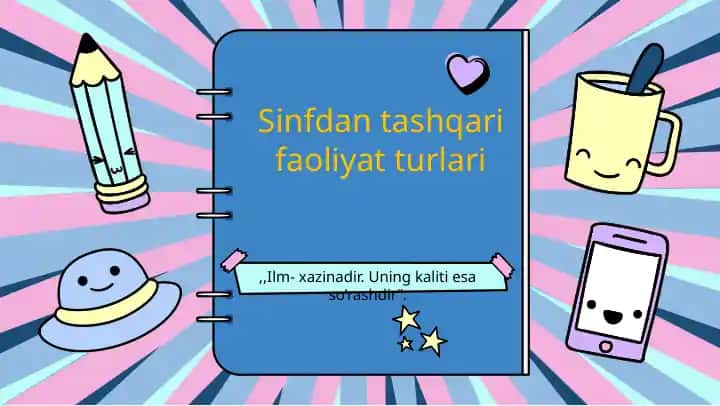 Sinfdan tashqari faoliyat turlari