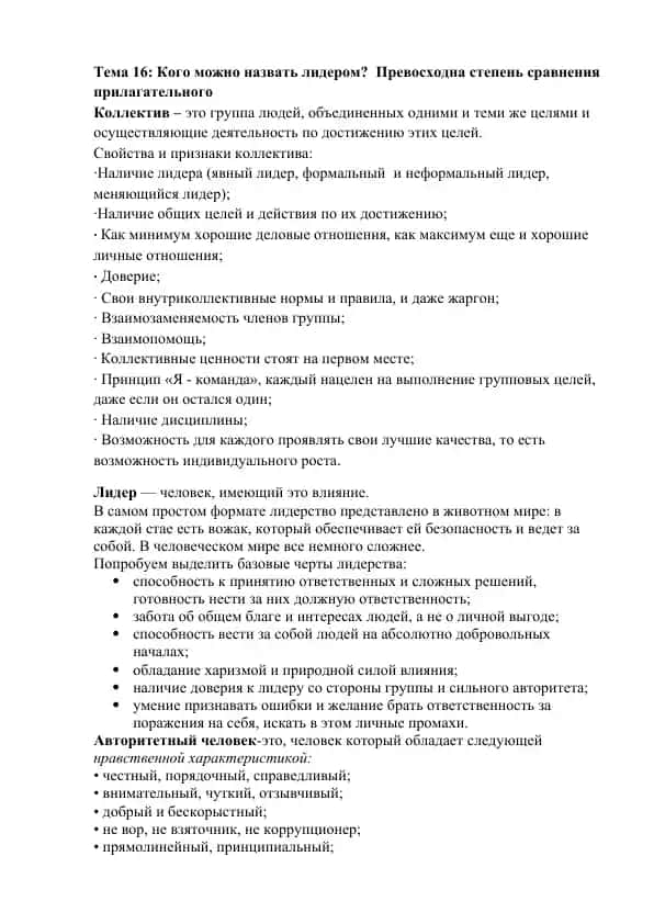 Лидерство