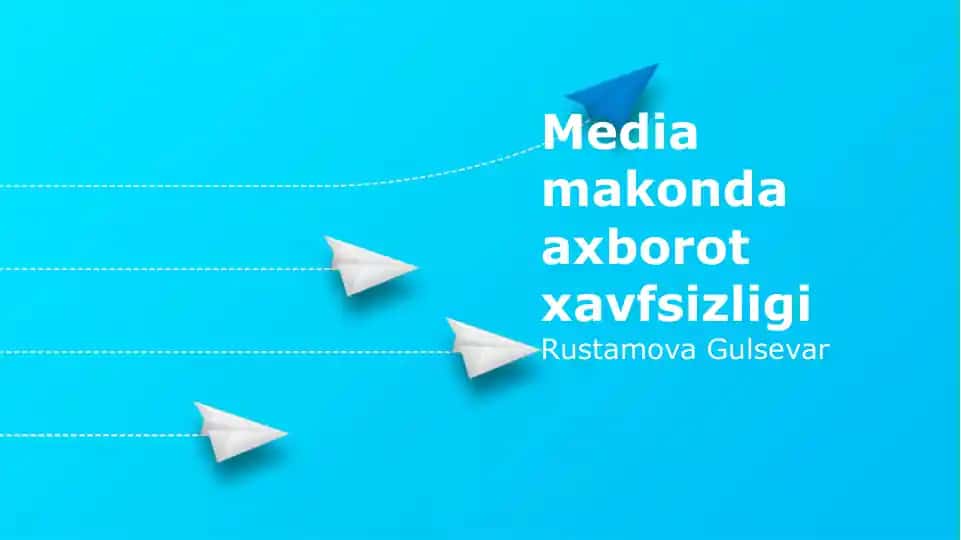 Media axborot xavfsizligi