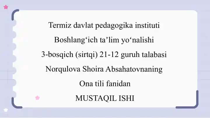 Uslubiyat turlari