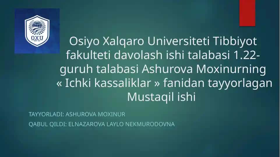 Ichkikassaliklar