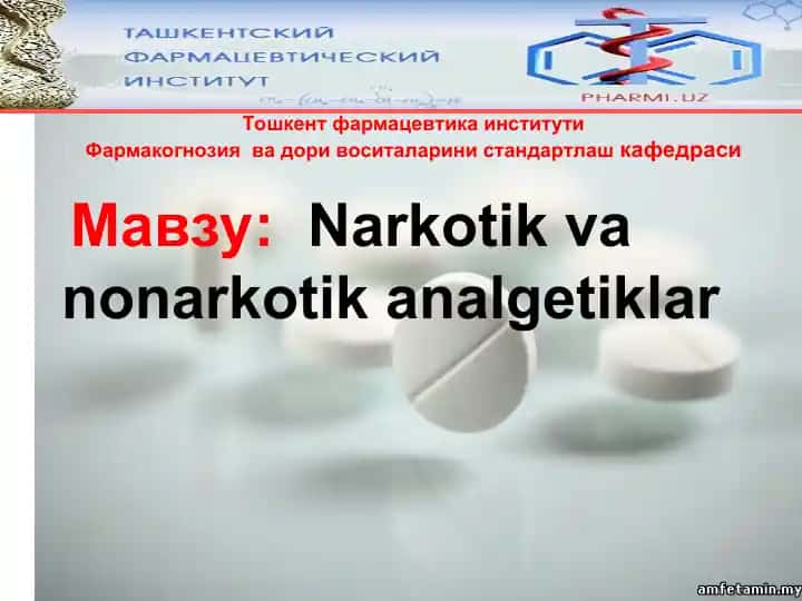 Narkotik analgetiklar