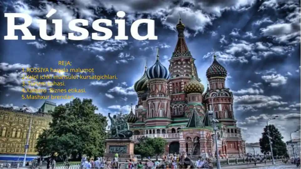 Rossiya Davlatining Iqtisodiy Siyosati va Tuzulishi