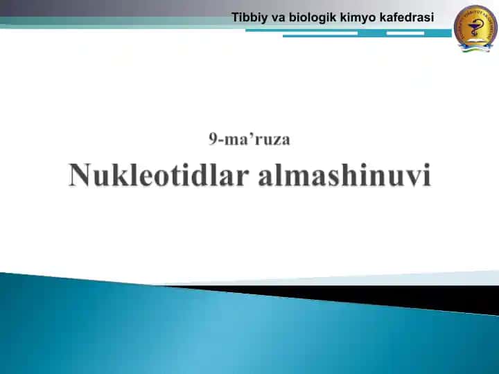 Nukleotidlar almashinuvi