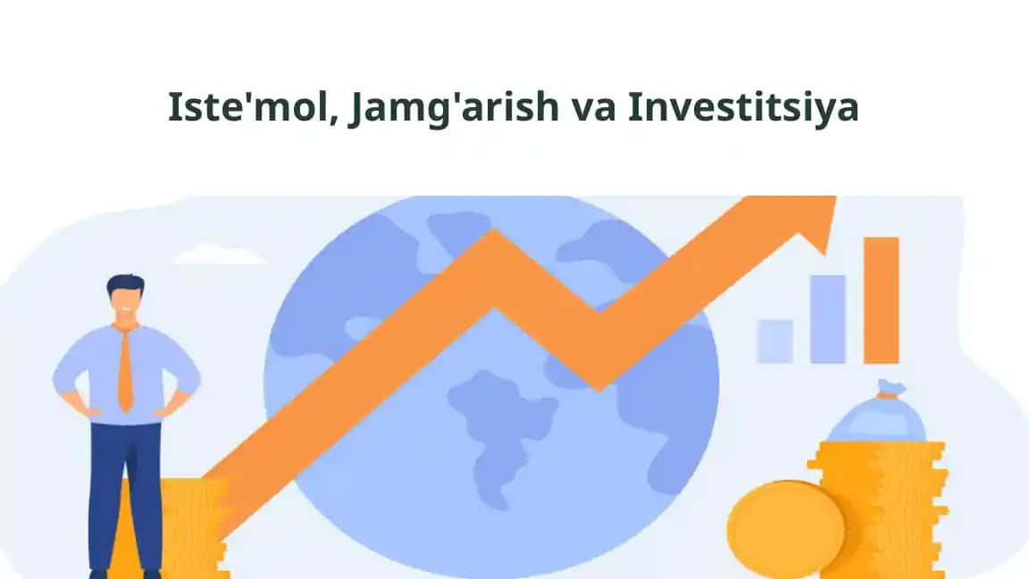 Iste'mol, Jamg'arish va Investitsiya