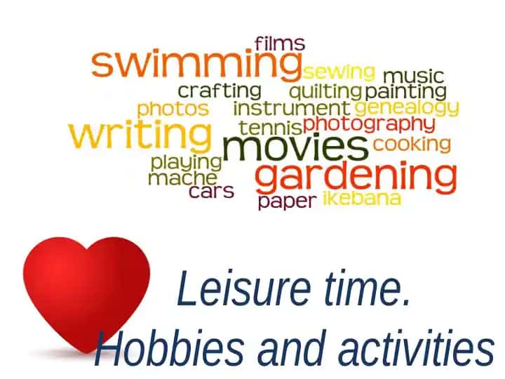 - Teglar: watching TV, reading, cooking, playing football, playing basketball, playing tennis, going swimming, going jogging, going climbing, doing boxing, doing judo, doing yoga