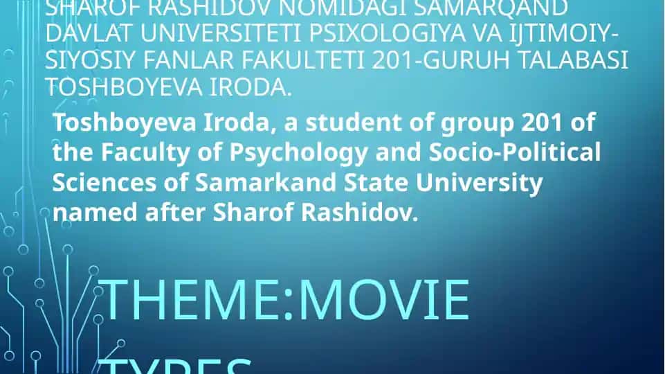 Film Janrlari